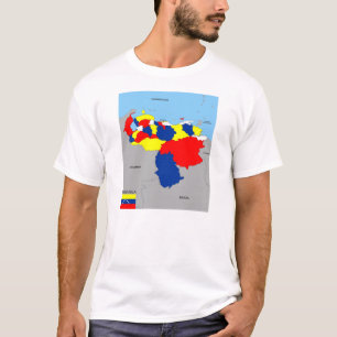 Fahnenflagge für Venezuela T-Shirt