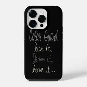 Fahnengarde Lebe Sie Lerne Sie Liebe Sie Zitat iPhone 14 Pro Hülle