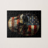 Fahnenschädel Puzzle (Horizontal)