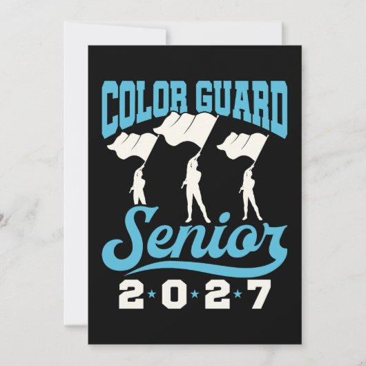 Fahnenwache Senior 2027 Einladung (Vorderseite)