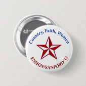 Fähnrich Sanford 2013 Button (Vorne & Hinten)