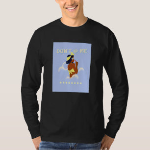 Fahr mich nicht an Schwarzes Mädchen Luxus Braun S T-Shirt