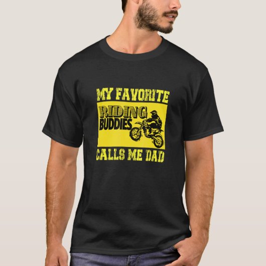 FAHRBUDDIES Motocross BMX Supermoto Supercross T-Shirt (Vorderseite)