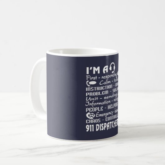 Fahrdienstleiter 911 kaffeetasse (Vorderseite Links)