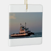 Fähre auf dem Wasser Keramikornament (Rechts)