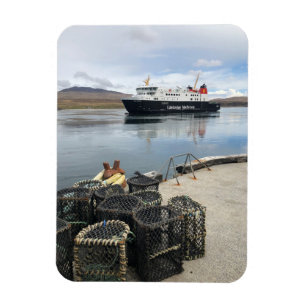 Fähre auf dem Weg nach Islay in Schottland Magnet