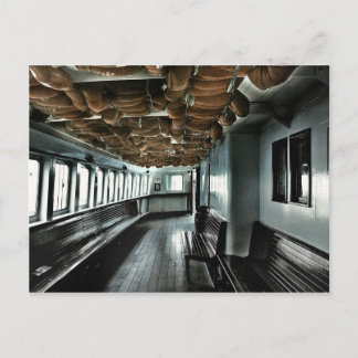 Fähre auf der Insel Toronto Postkarte