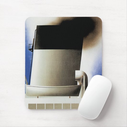 Fähre Cote D'Azur Mousepad (Mit Mouse)