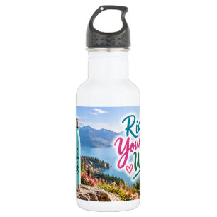 Fahre Deinen Eigenen Weg Radabenteuer Edelstahlflasche