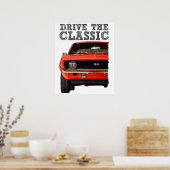 fahre-den-klassiker poster (Küche)