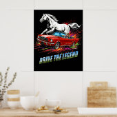Fahre die Legende v01 Poster (Küche)