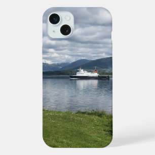 Fähre fährt in die Rothesay Bay, Insel Bute bei iPhone 15 Plus Hülle