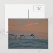 Fähre in Dover Postkarte (Vorne/Hinten)