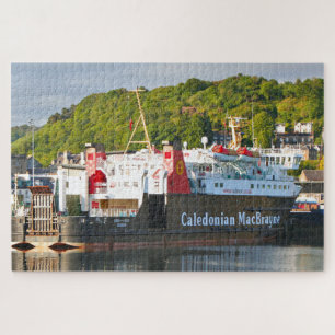 Fähre in Oban, Western Schottland Puzzle