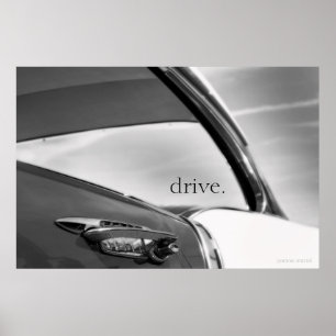 Fahre Klassisches Auto Poster 1