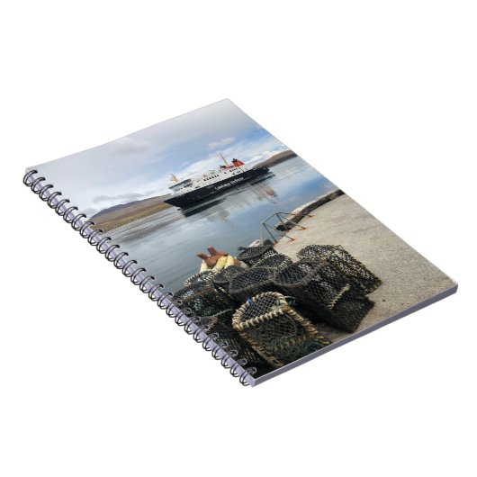 Fähre nach Islay in Schottland Notizblock (Rechte Seite)