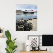 Fähre nach Islay in Schottland Poster (Heimbüro)