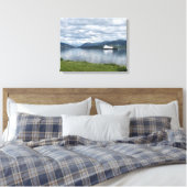 Fähre nach Rothesay Bay, Insel Bute auf einer Leinwanddruck (Insitu (Schlafzimmer))
