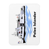 Fähre Pelee Islander Magnet (Vertikal)