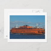 Fähre Postkarte (Vorne/Hinten)