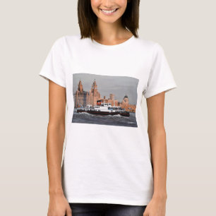 Fähre, Überquerung des Mersey.JPG T-Shirt