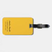 Fähre und Berge - Victoria, BC Kanada Gepäckanhänger (Rückseite horizontal)