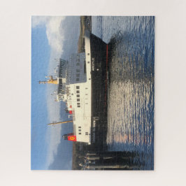 Fähre Verlasse die Insel Bute in Schottland Puzzle