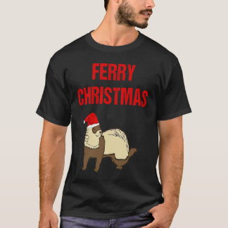 Fähre Weihnachten Ferre zu Weihnachten T-Shirt