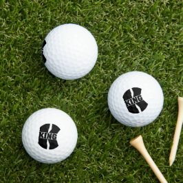 "Fahre zu Perfektion mit unserem King-Golfball." Golfball