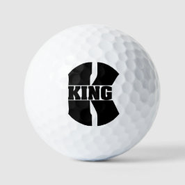 "Fahre zu Perfektion mit unserem King-Golfball." Golfball