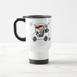 Fahren der Golf-Wagen-Tasse Reisebecher