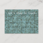 Fähren-Dock-Anhäufungen Visitenkarte (Rückseite)