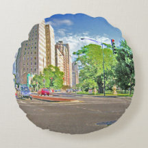 Fahren durch die Lincoln Avenue