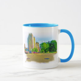 Fahren durch die Lincoln Avenue Tasse