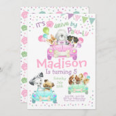 Fahren durch Einladung, Einladung von Welpen zum G (Vorne/Hinten)