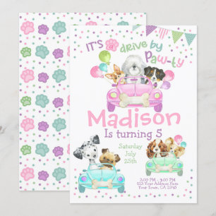 Fahren durch Einladung, Einladung von Welpen zum G