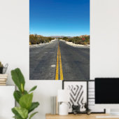 "Fahren durch Joshua Tree." Poster (Heimbüro)