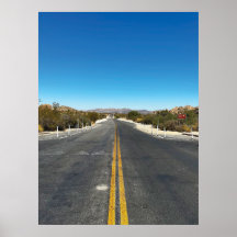 "Fahren durch Joshua Tree."