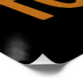 Fahren heißt Fahrradplakat live erleben Poster (Ecke)