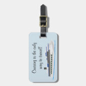 Fahren ist der einzige Weg zum Gepäck Gepäckanhänger (Vorderseite vertikal)