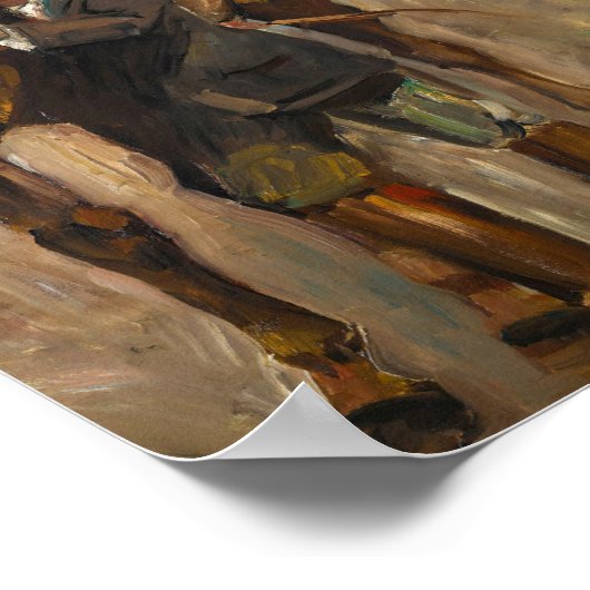 Fahren | Lovis Corinth Poster (Ecke)