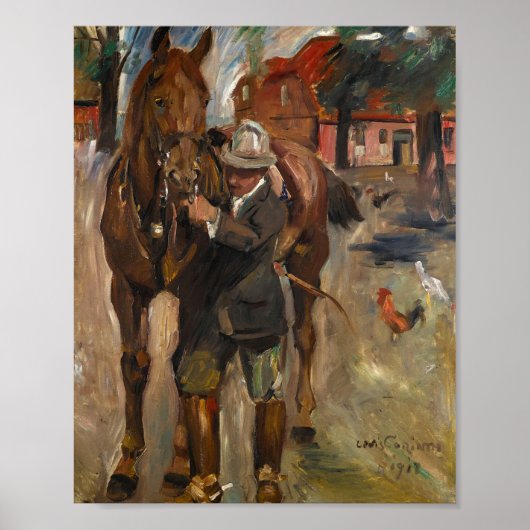 Fahren | Lovis Corinth Poster (Vorne)