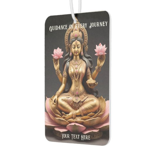 Fahren mit friedlichem Geist Autolufterfrischer (Links)