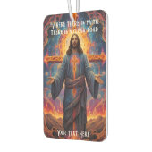 Fahren mit friedlichem Geist Autolufterfrischer (Links)