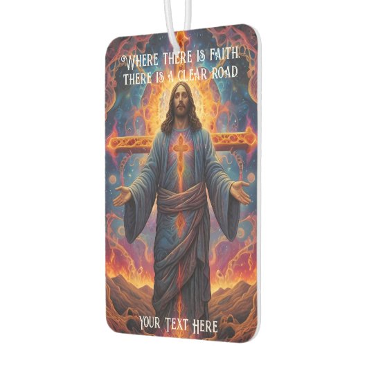 Fahren mit friedlichem Geist Autolufterfrischer (Links)