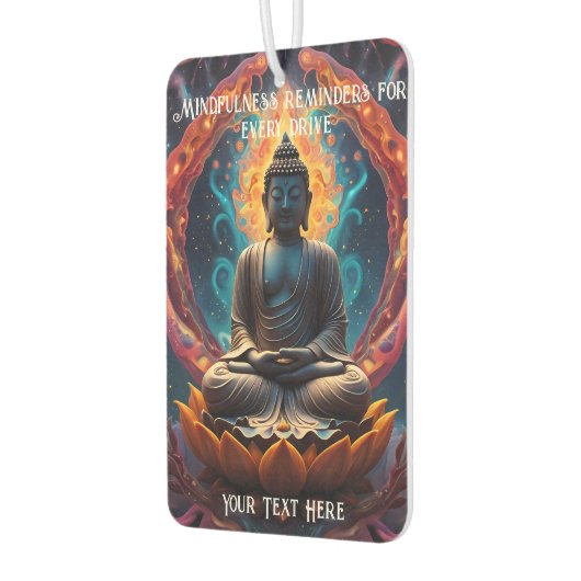 Fahren mit friedlichem Geist Autolufterfrischer (Links)