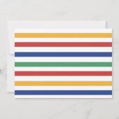 Fahren mit Kidds Geburtstagsparade Einladung (Rückseite)