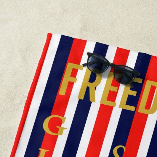 Fahren mit mir Bon Voyage Party Badetuch (Beispiel)