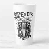 Fahren oder Die Motorrad Milchtasse (Vorderseite)