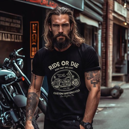 Fahren oder Die Motorrad T-Shirt